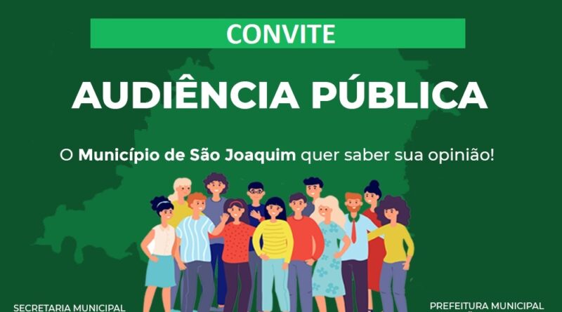 Convite Audiência Pública