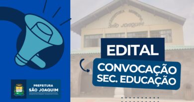 CONVOCAÇÃO SECRETARIA DE EDUCAÇÃO Nº 005/2025